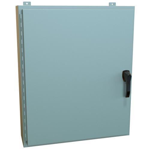 Product image for N4,12 ENCL 36X30X8 STEEL/GRAY