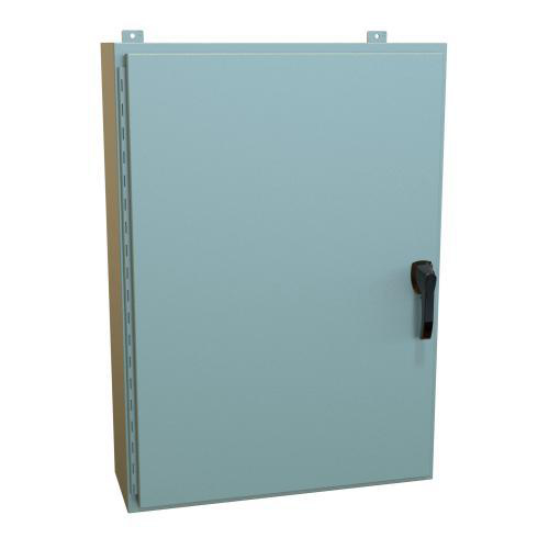 Product image for N4,12 ENCL 42X30X10 STEEL/GRA
