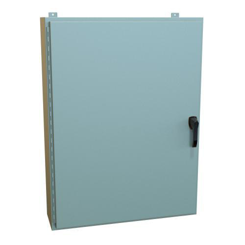 Product image for N4,12 ENCL 48X36X10 STEEL/GRA