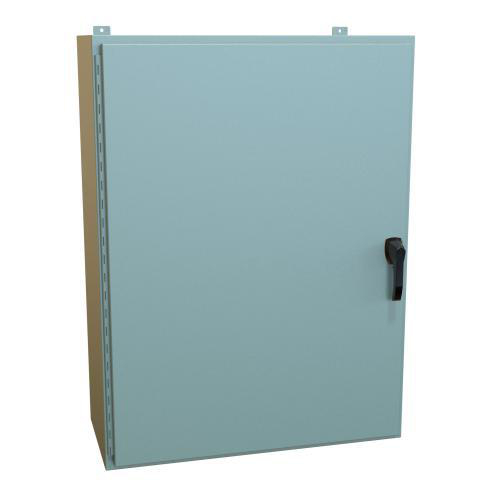 Product image for N4,12 ENCL 48X36X16 STEEL/GRA