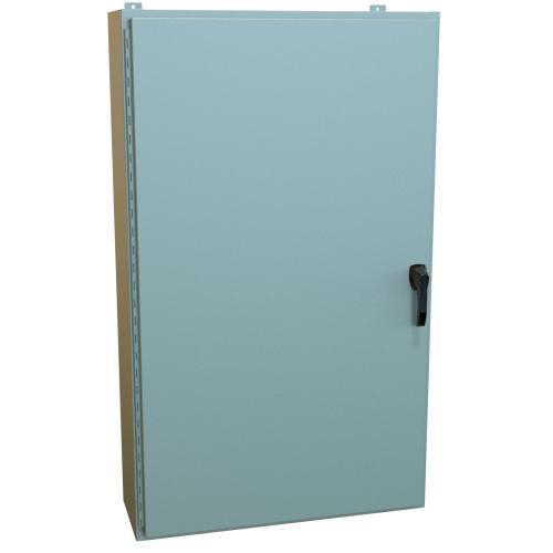 Product image for N4,12 ENCL 60X36X12 STEEL/GRA