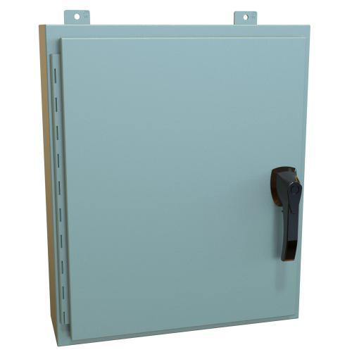 Product image for N4,12 ENCL 24X20X6 STEEL/GRAY
