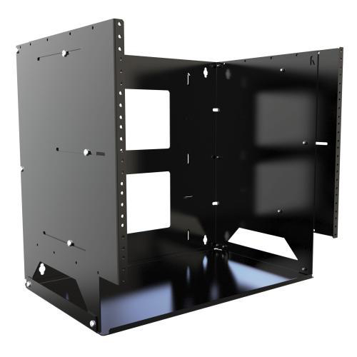 Product image for 8U ADJ WALL RACK WITH SHELF