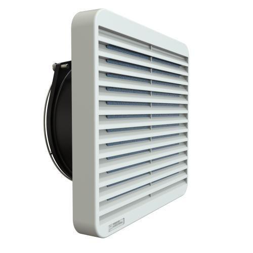Product image for FAN & FLTR KIT 150MM, LGHT GRY