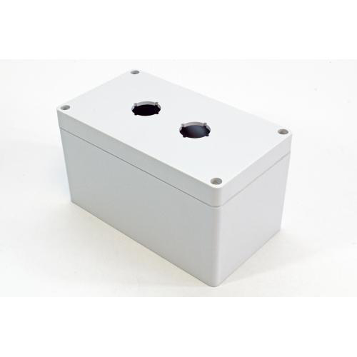 Product image for 2 HOLE 22.5MM P-BUTTON ENCL