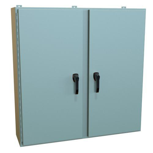 Product image for N4,12 WALLMT48X48X12 STEEL/GR