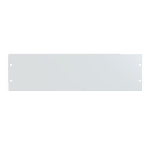 Product image for 3U FLAT STEEL PANEL WHITE