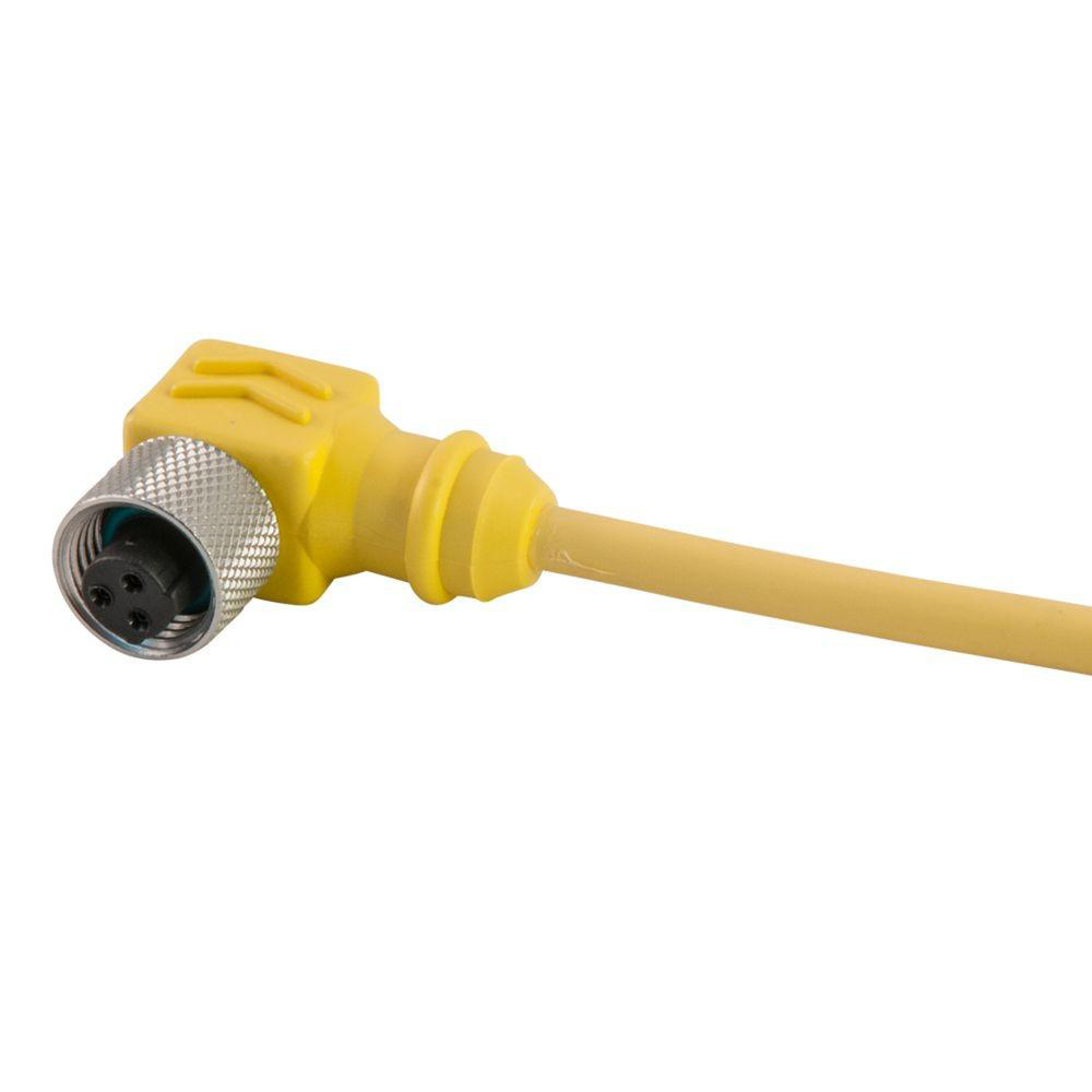 Product image for CORDSET DUAL KEY PVC FEMALE 90 3P 20FT