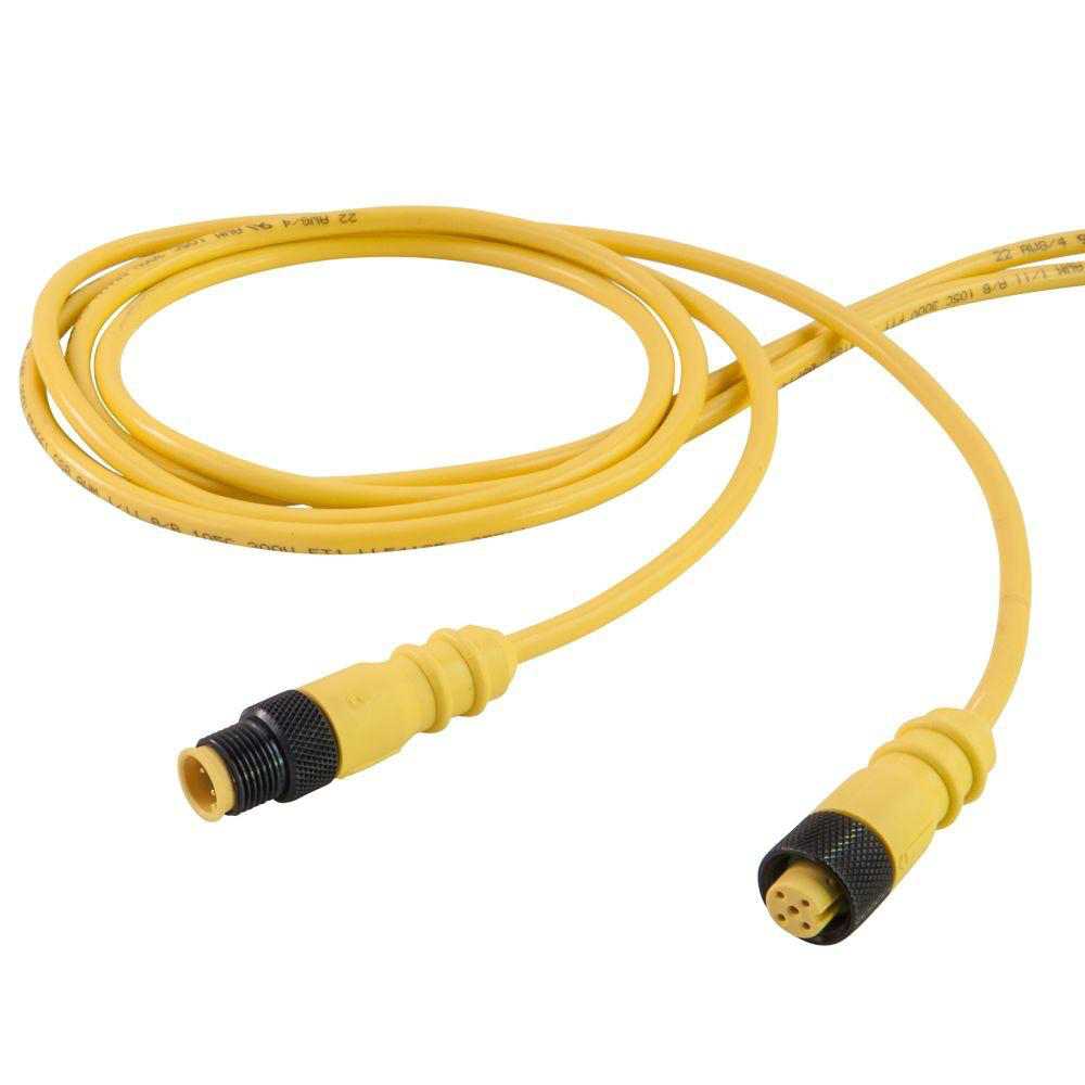 Product image for CORDSET SINGLE KEY PVC BRD M/F 3P 16.4FT