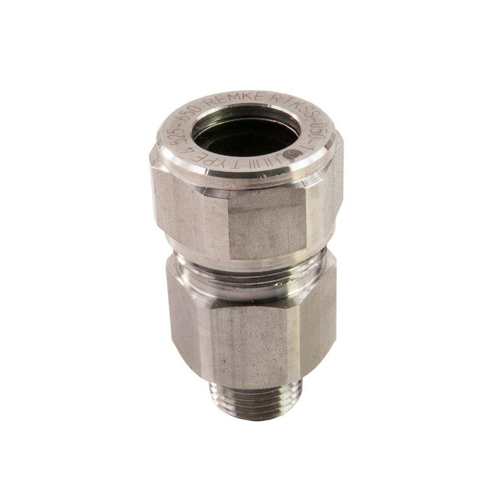 Product image for NSI_INDUSTRIES RTK-050-3 REMKE CONNECTOR TECK 1/2" HUB CABLE .750"- .875" DIAMETER 10PK