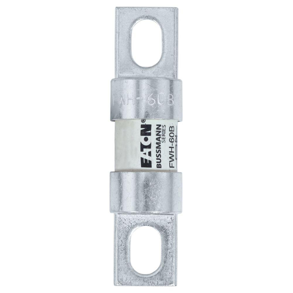 Product image for BUSSMANN FWH-60B FUSE HS NA 60A 500V NORTH AMERICAN HIGHSPEED 9.9W LOSS DC BUS DC DRV RVS PWR CONVRECT
