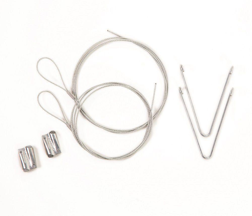 Product image for Kit cable 10' and V brackets f/FBX serie