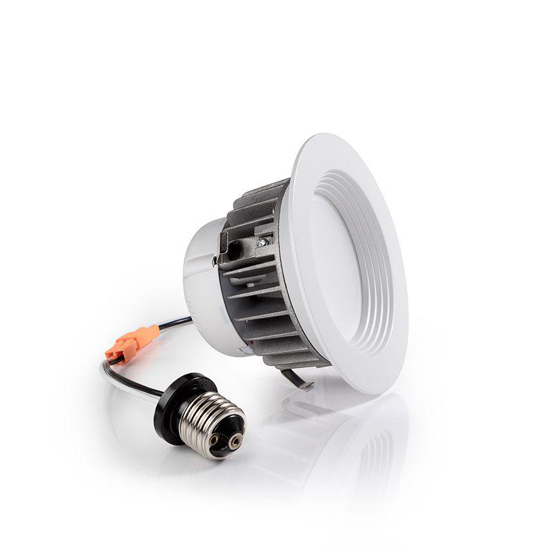 Product image for Down light LED 850lumens 4000K 120V white 4"