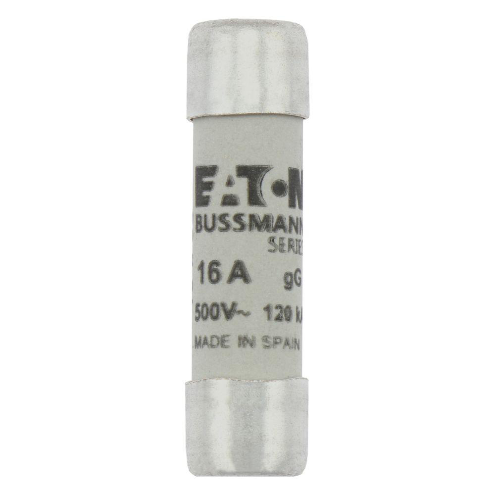 Product image for CYLINDRICAL FUSE 10 X 38 16A GG 500V AC