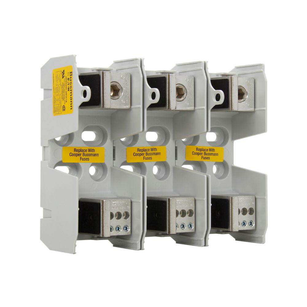 Product image for CLASS J 600V 200A FUSE BLOCK ASSY 3P