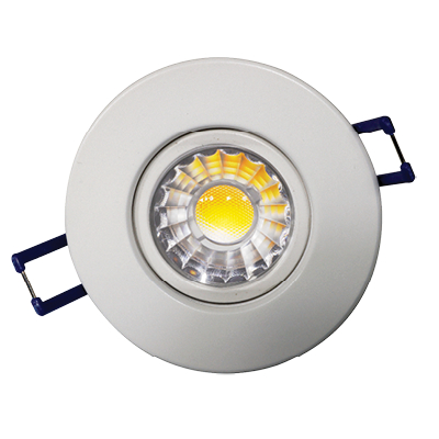 Product image for DL/GIMBAL/3IN/RND/7W/30K/WH