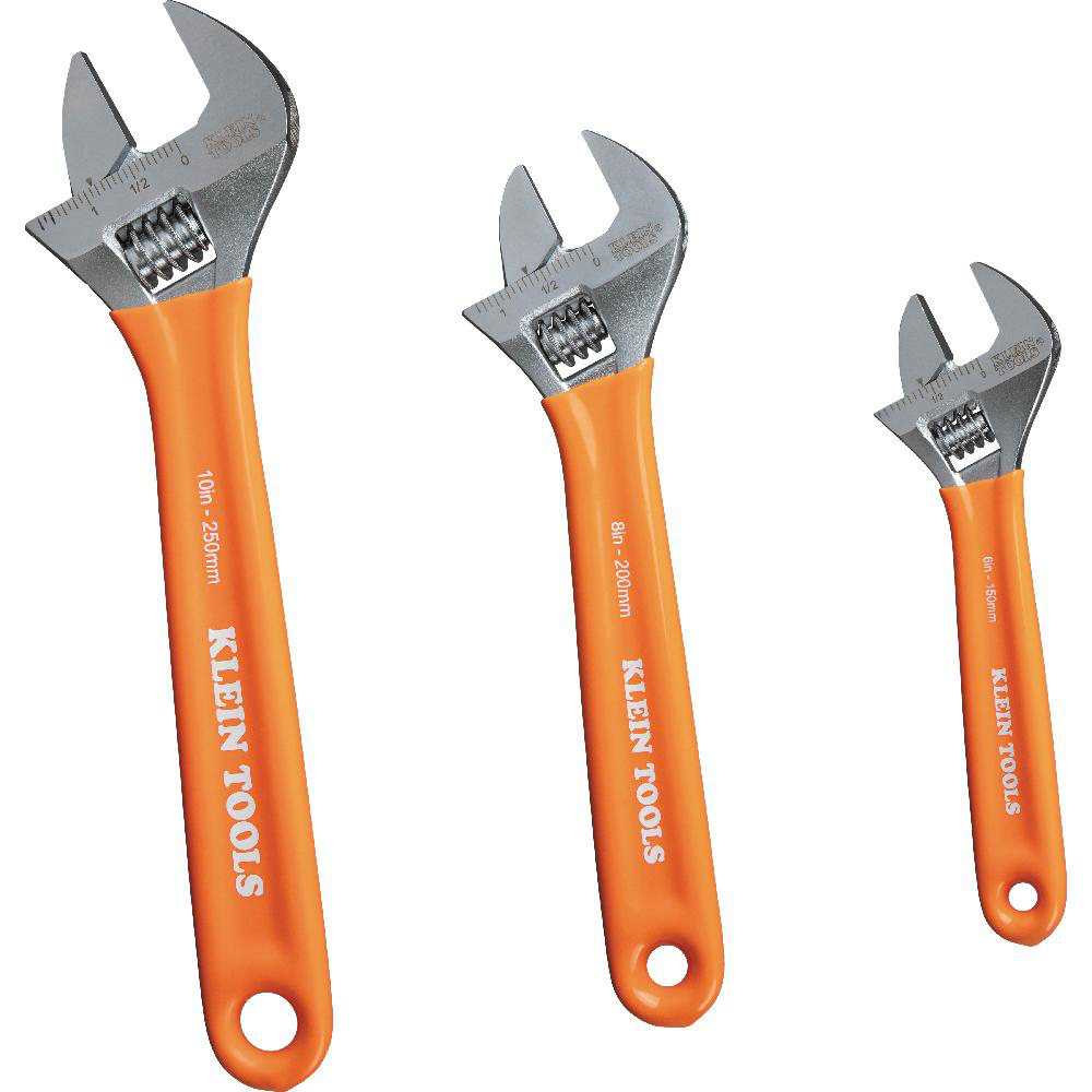 Product image for EXTRA-CAPACITY ADJ WRENCHES,3 PC