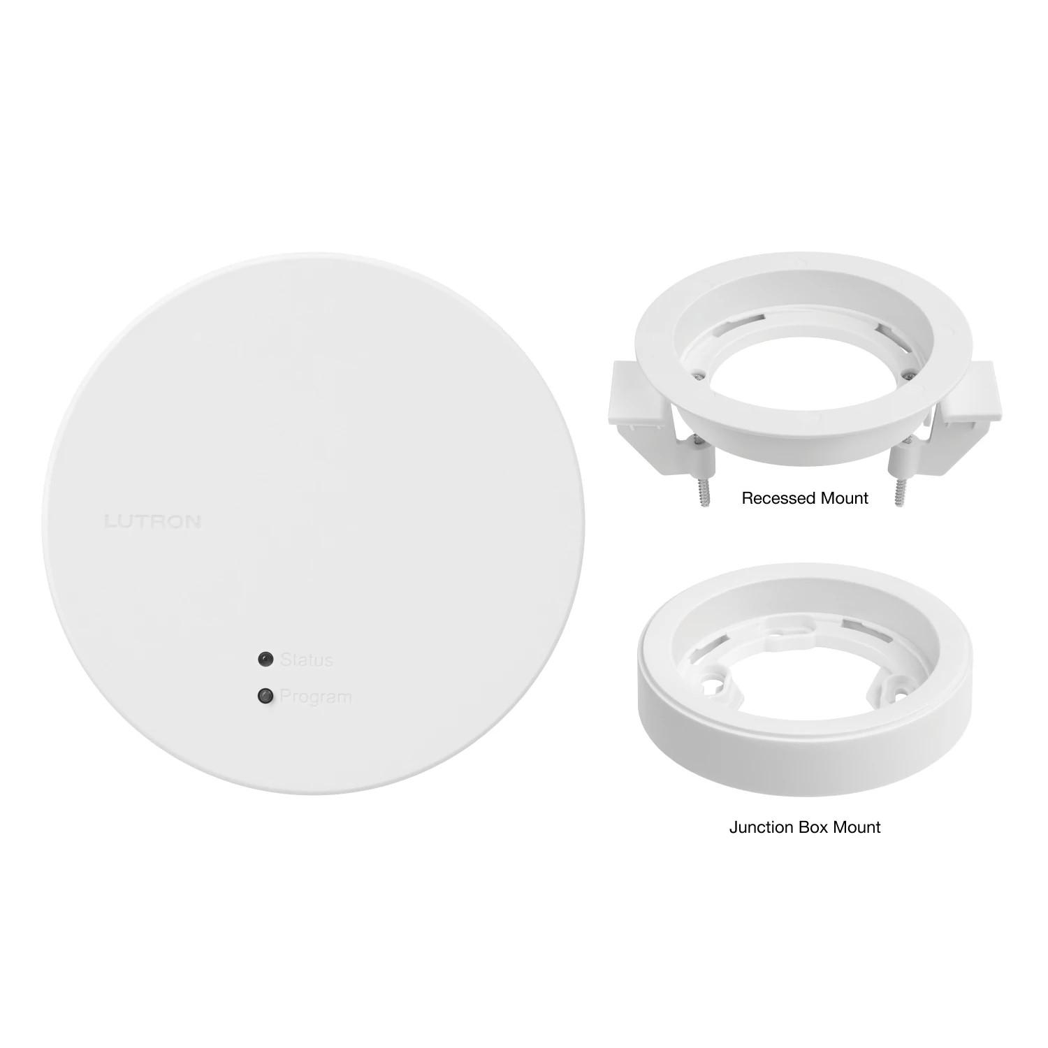 LUTRON RR-PROC3-CW PROCESSOR  RADIO RA3 WITH CEILING & WALL MOUNT
