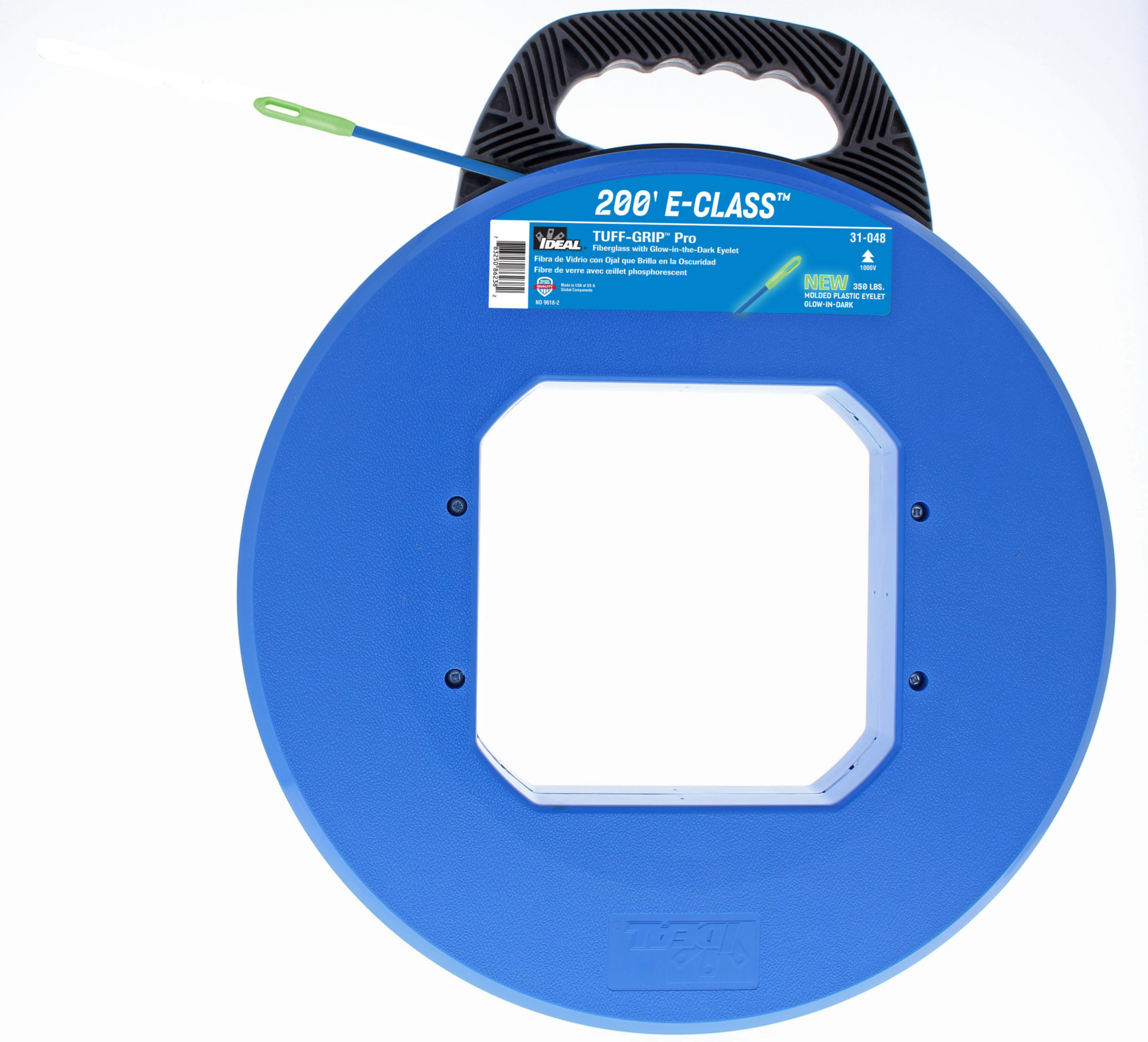 Product image for FISH TAPE, 200' E-CLASS™ GLOW IN DARK EYELET