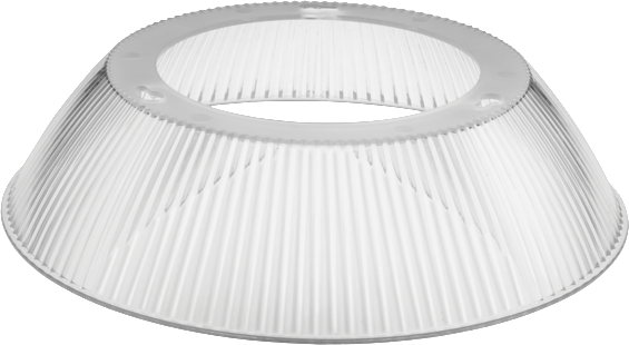 Product image for JEBL CLEAR POLYCARBONATE REFLECTOR