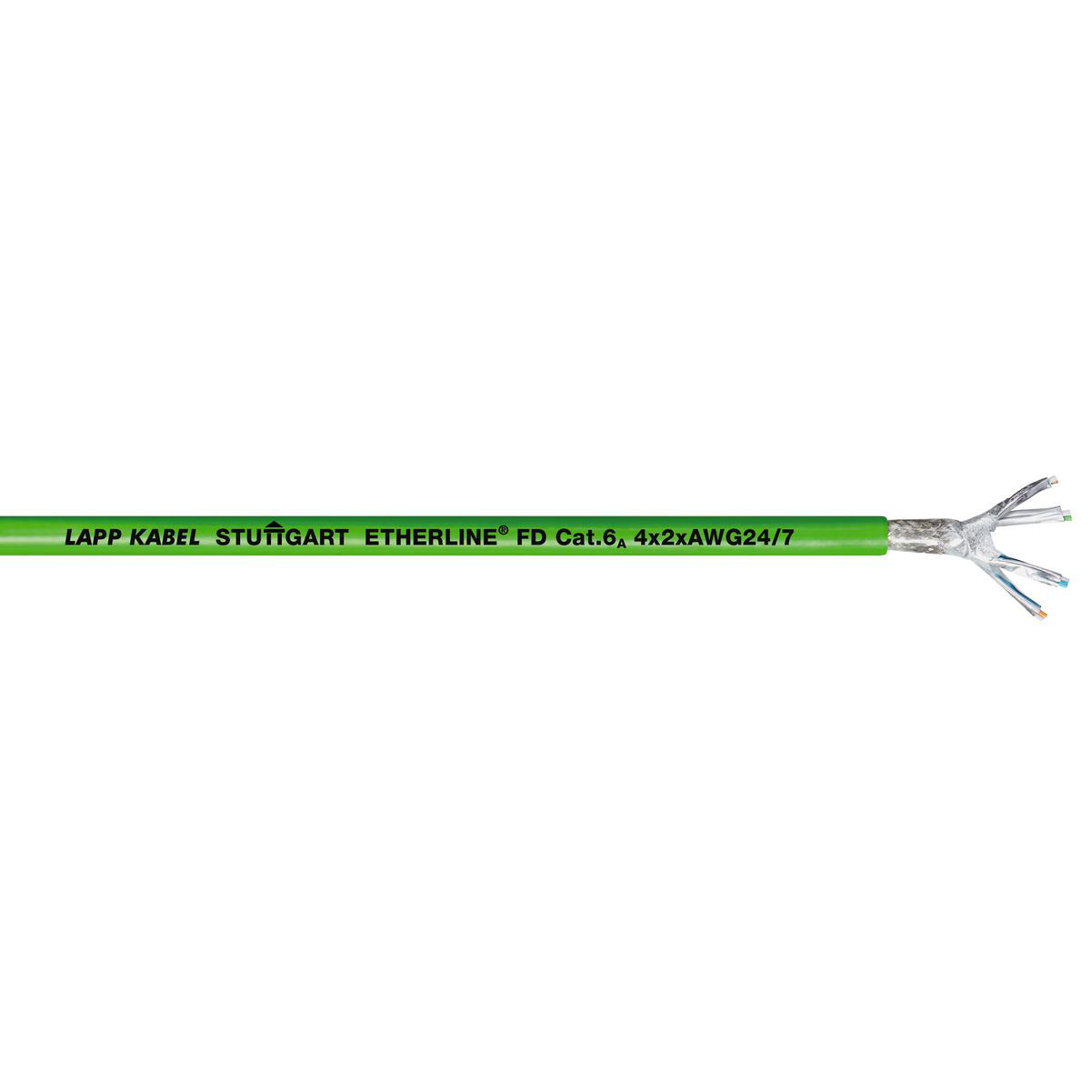 Product image for ETHERLINE® FD P CAT.6A 4X2X24/7AWG