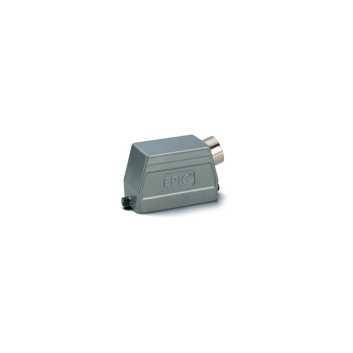 Product image for Hood side entry HBE10 housing single lever bolt PG16