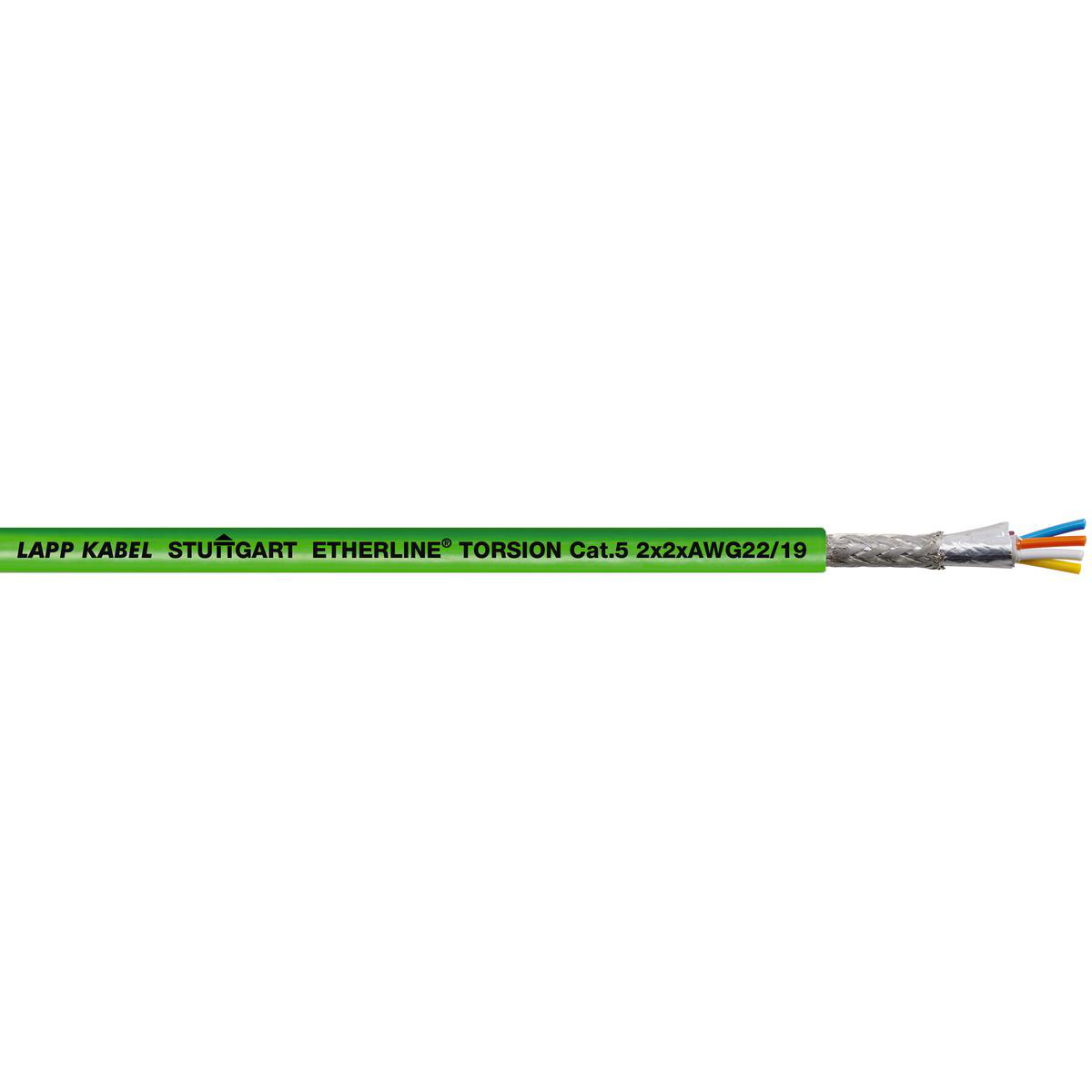 Product image for ETHERLINE® TORSION P CAT5 AWM 2X2XAWG22