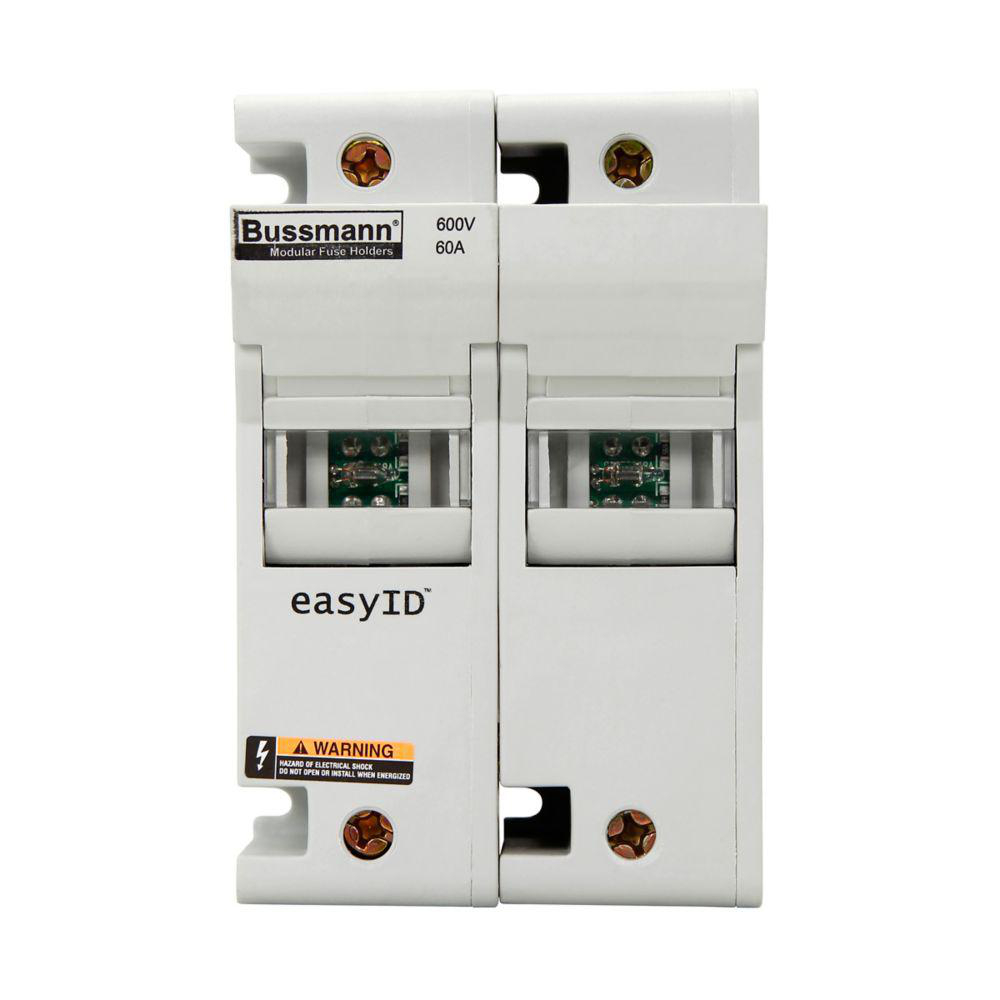 Product image for BUSSMANN CH60J2I 60A INDICATOR FUSEHOLDER 2 POLE
