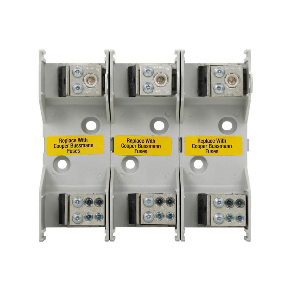 Product image for CLASS J 600V 100A FUSE BLOCK ASSY 3P