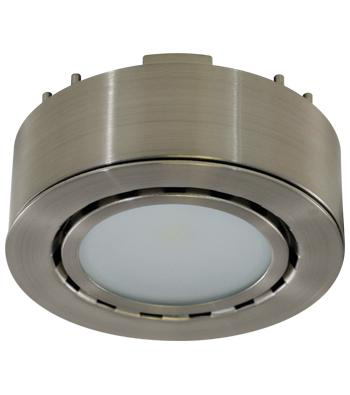Product image for Puck LED LED 1.8W 12V 2-13/16"matte nickel