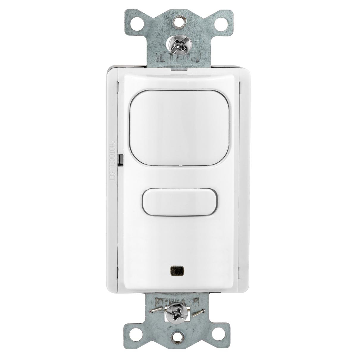 Product image for WALL SW,VAC/OCC,PIR,1R,120/277V,WH