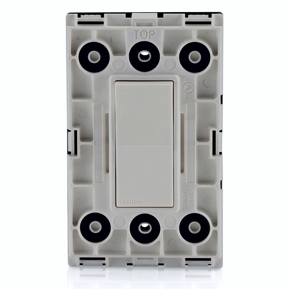 Product image for Decora Weather-Resistant Single-Pole Switch ... Gray
