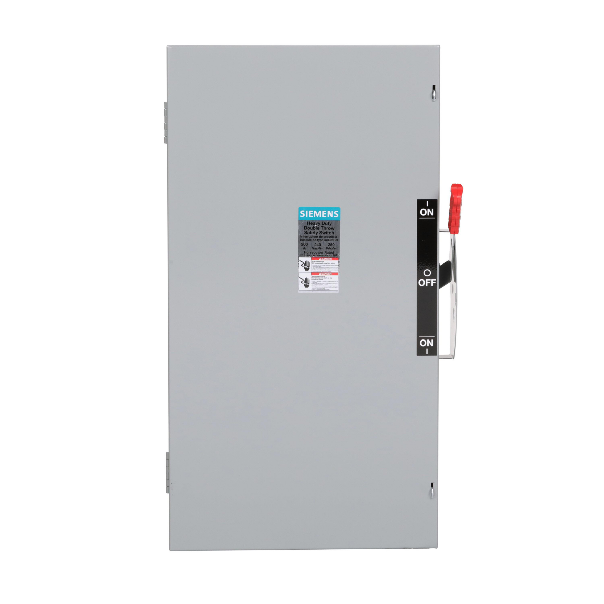 Product image for CSA 200A 2P 240V 2W NF DT TYPE 1