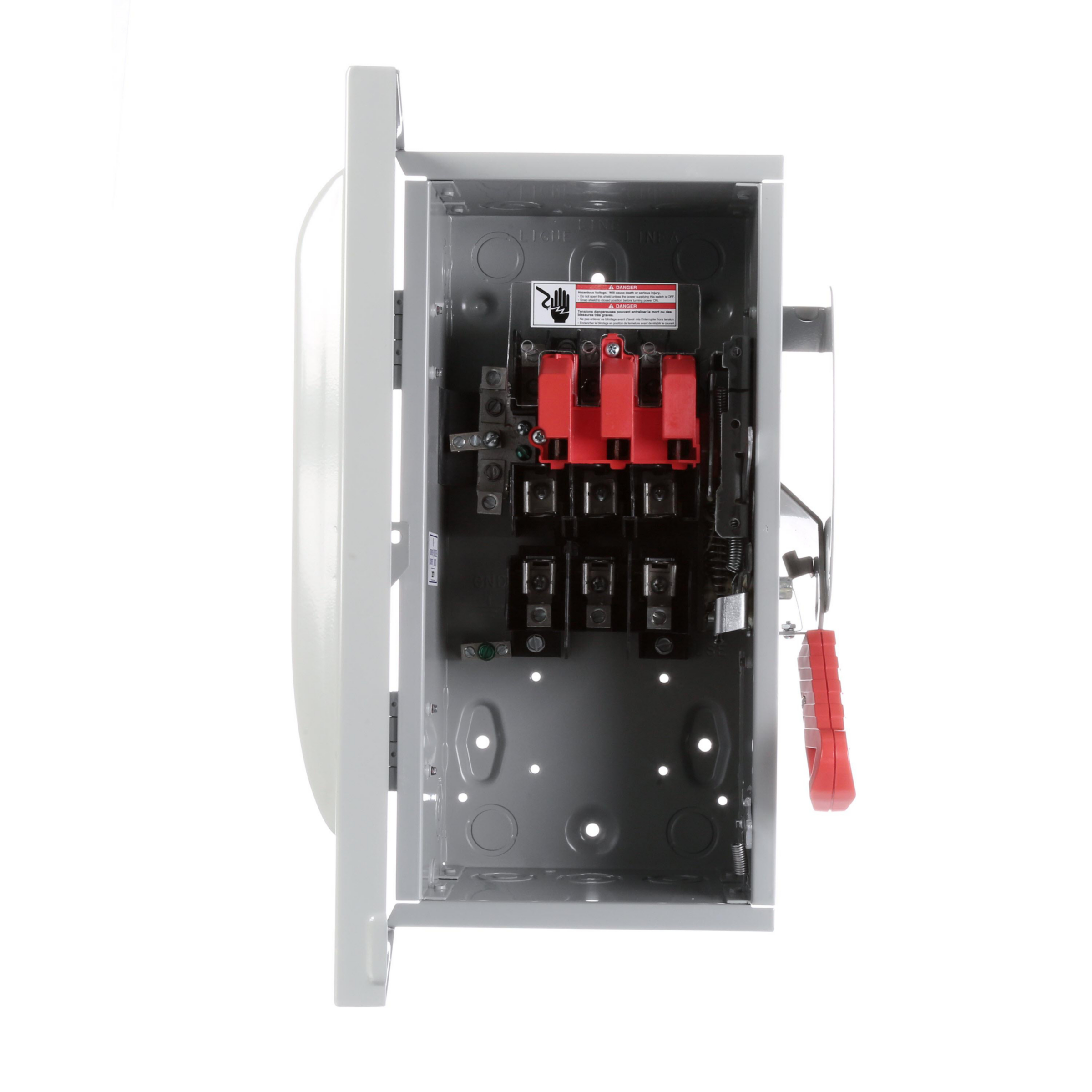 Product image for CSA 30A 3P 4W 240V FUSED HD TYPE 1