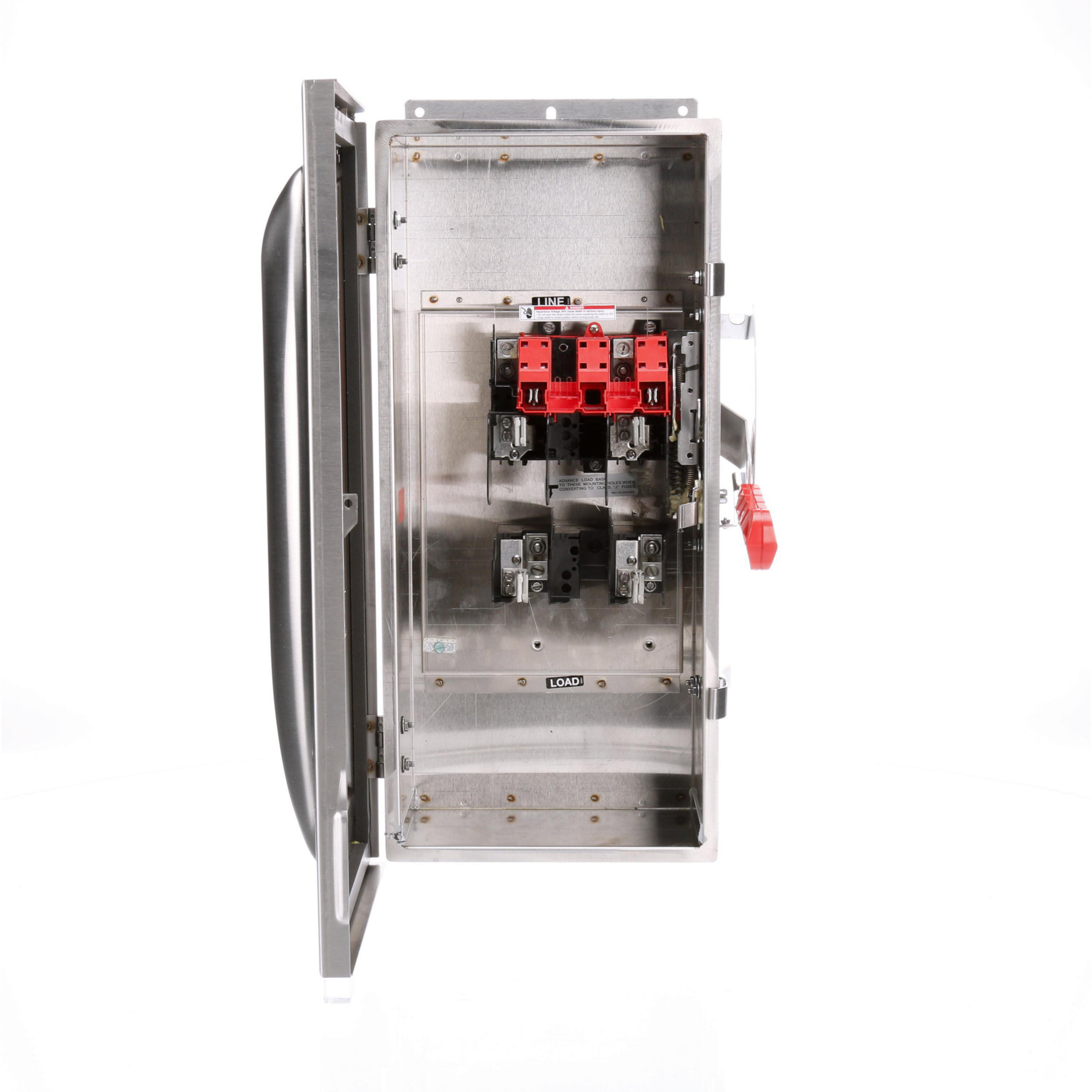 Product image for Switch safety NEMA-4/4X 2-pole 2-fuse 100A 240V