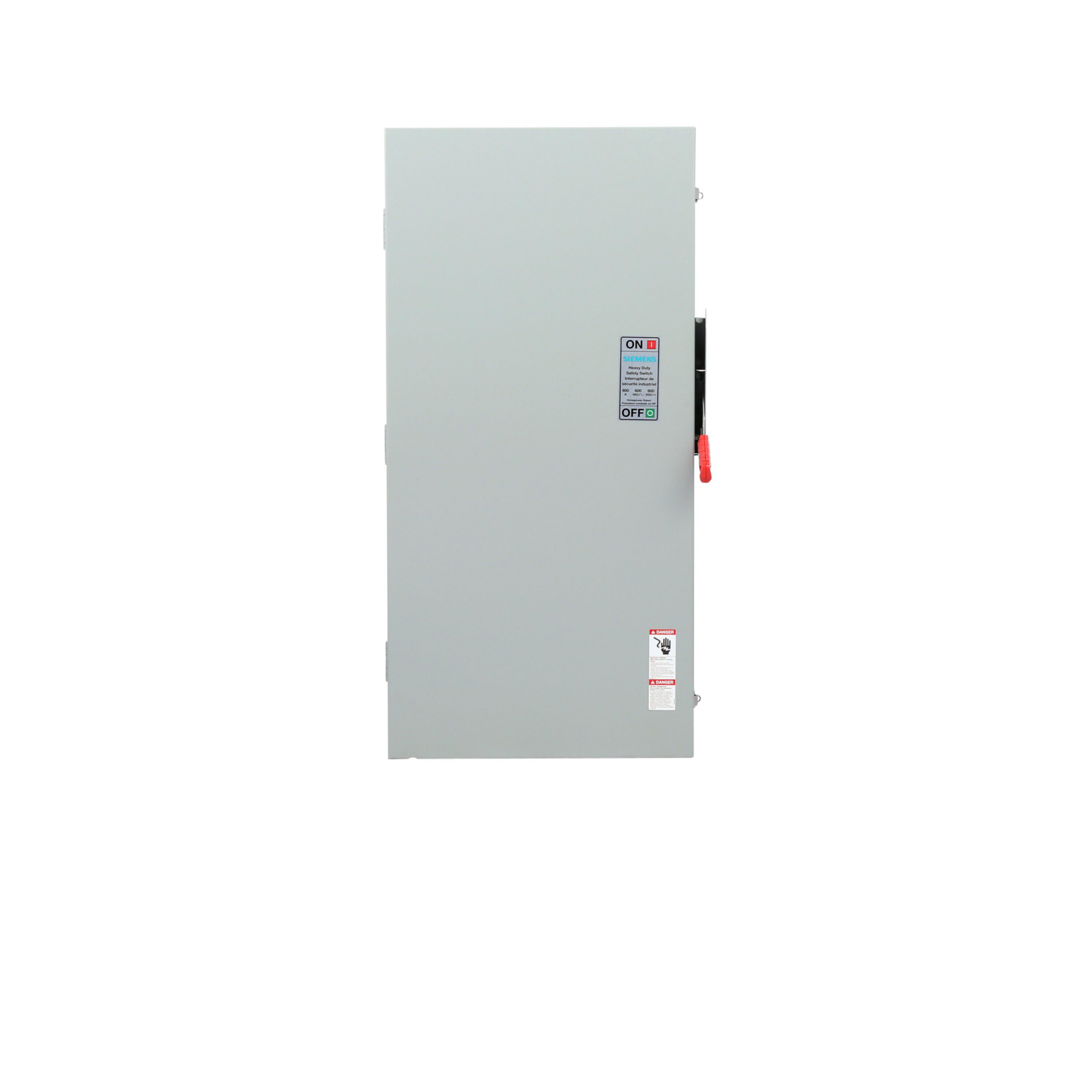 Product image for Switch safety 3R 3-pole 3-fuse solid neutral 600A
