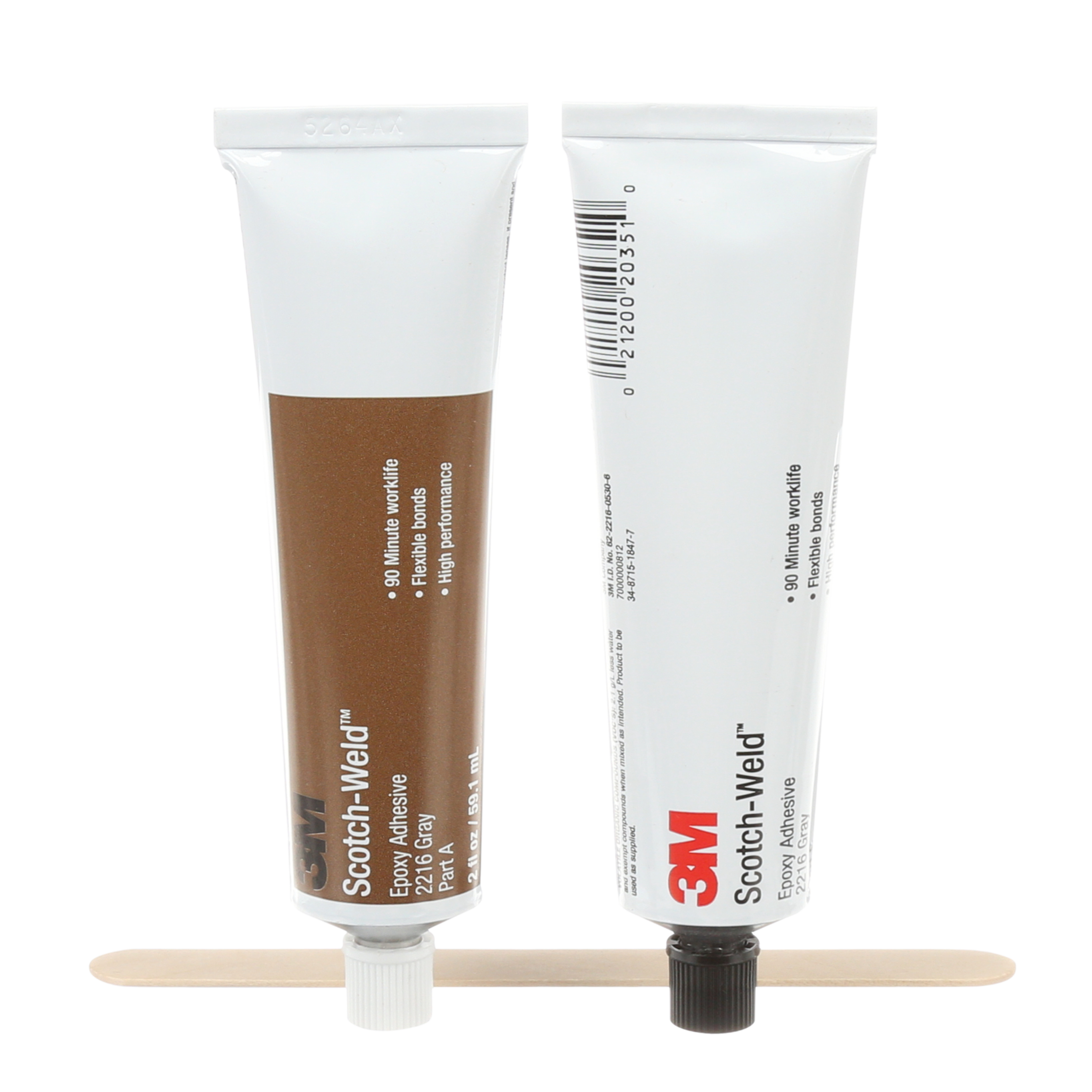 Product image for 3M™ Scotch-Weld™ Epoxy Adhesive, 2216, grey, 2 fl. oz. (60 ml)