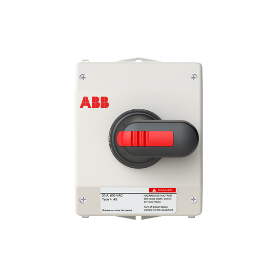 Product image for ERSS,20A-NF,3P,N4P,BL PISTOL,UL508,AUX