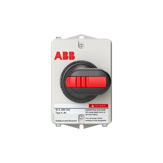 Product image for ERSS,40A-NF,3P,N4P,BL PISTOL,UL508,AUX