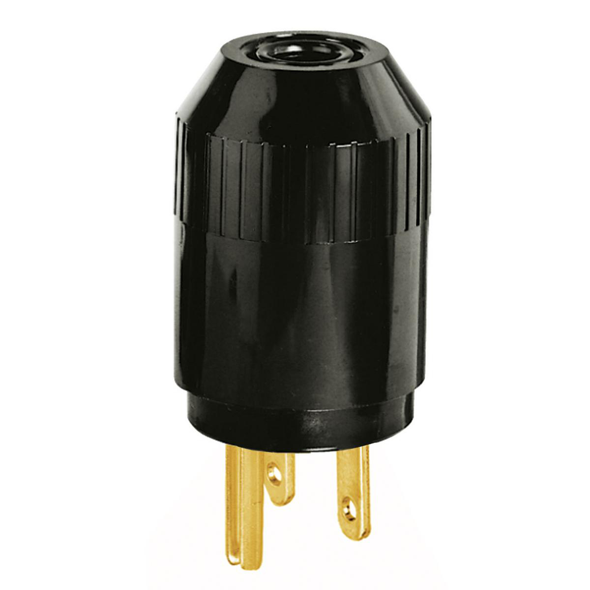 Product image for PLUG, 15A 250V, 6-15P, BK