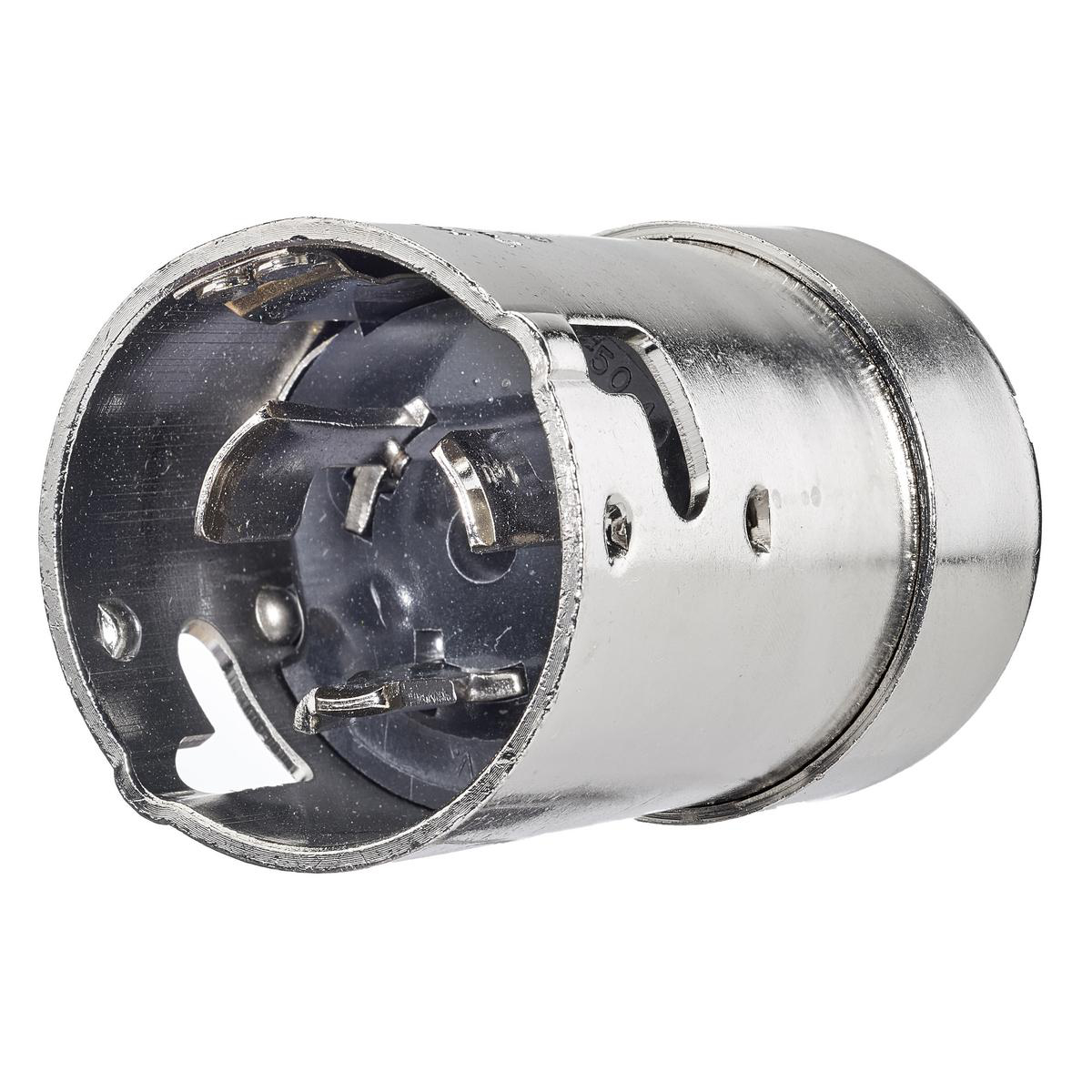 Product image for MARINE LKG PLUG, 2P3W, 50A 125V,YL