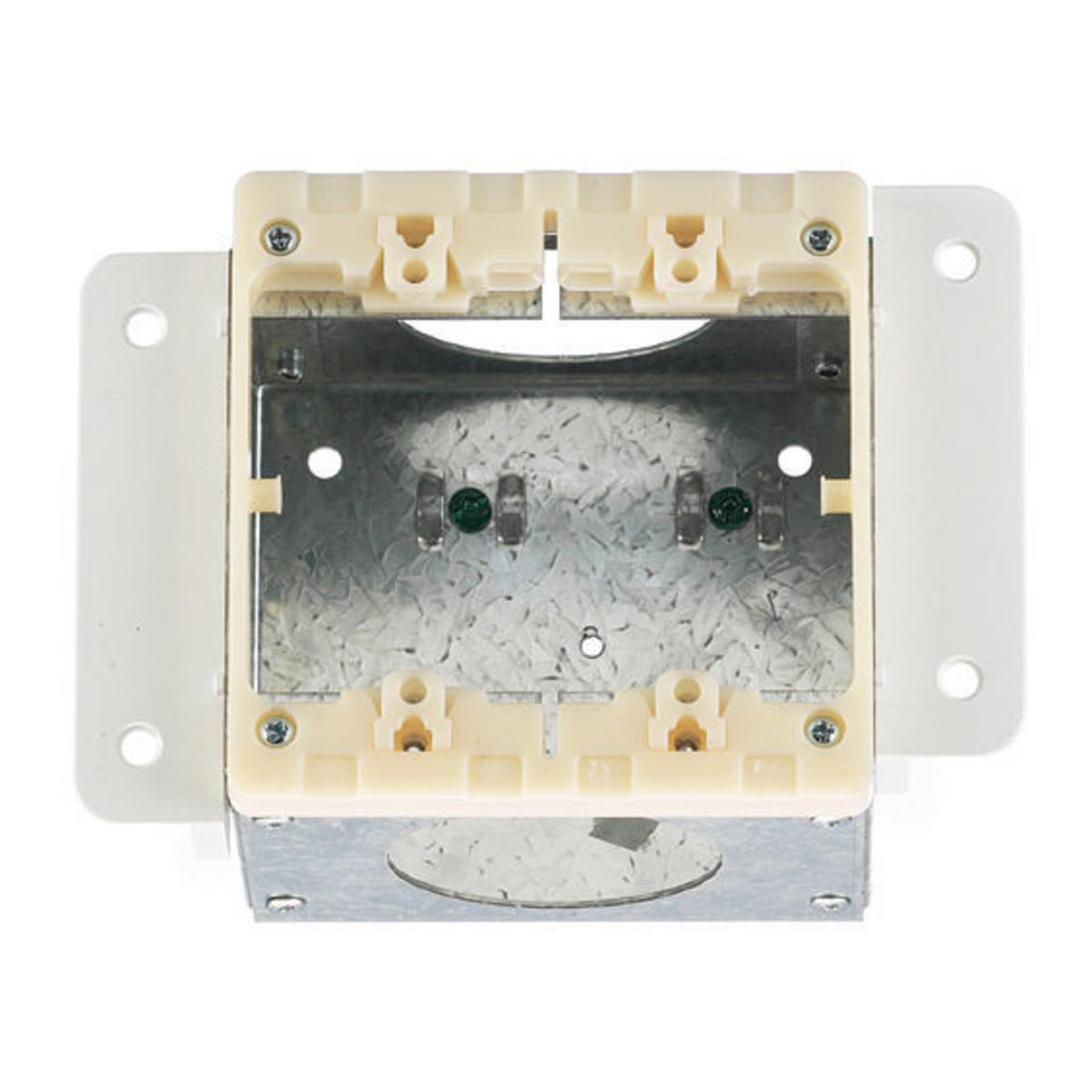 Product image for Box recessed wall mount 2gang 4.44x4.56x2.75in