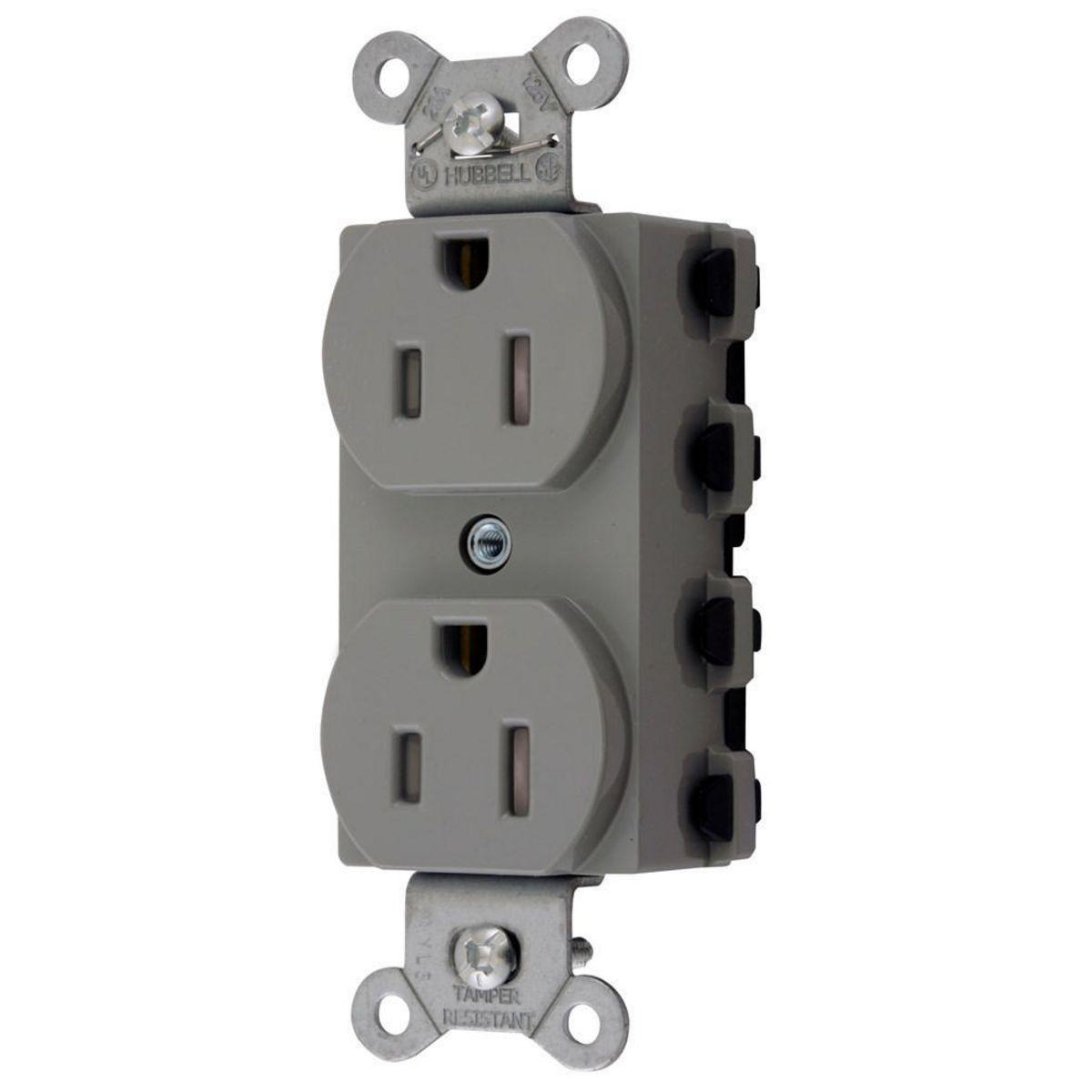 Product image for SNAP2CONNECT DPLX 15A/125V TR GY (MS90)
