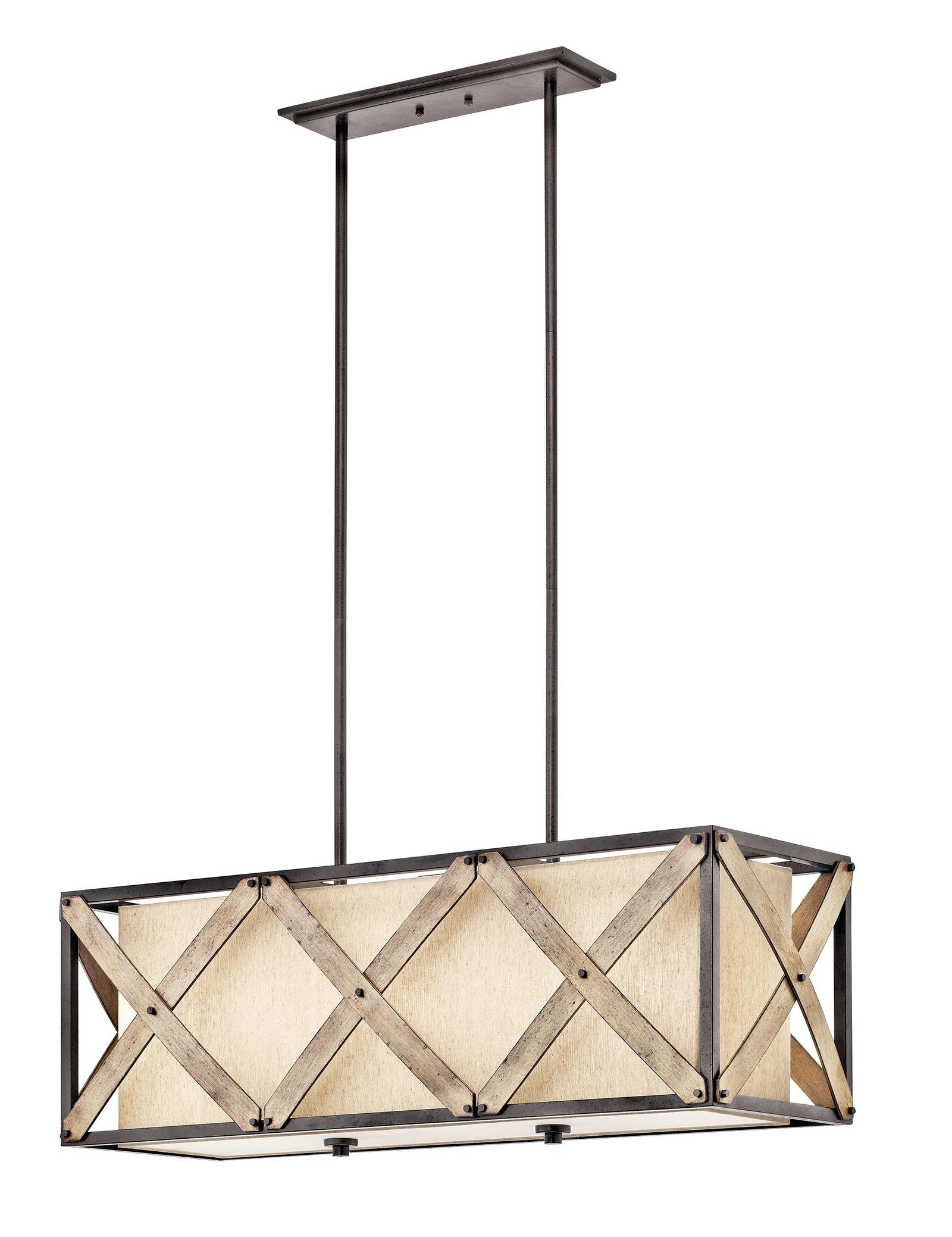 Product image for LINEAR CHANDELIER 3LT