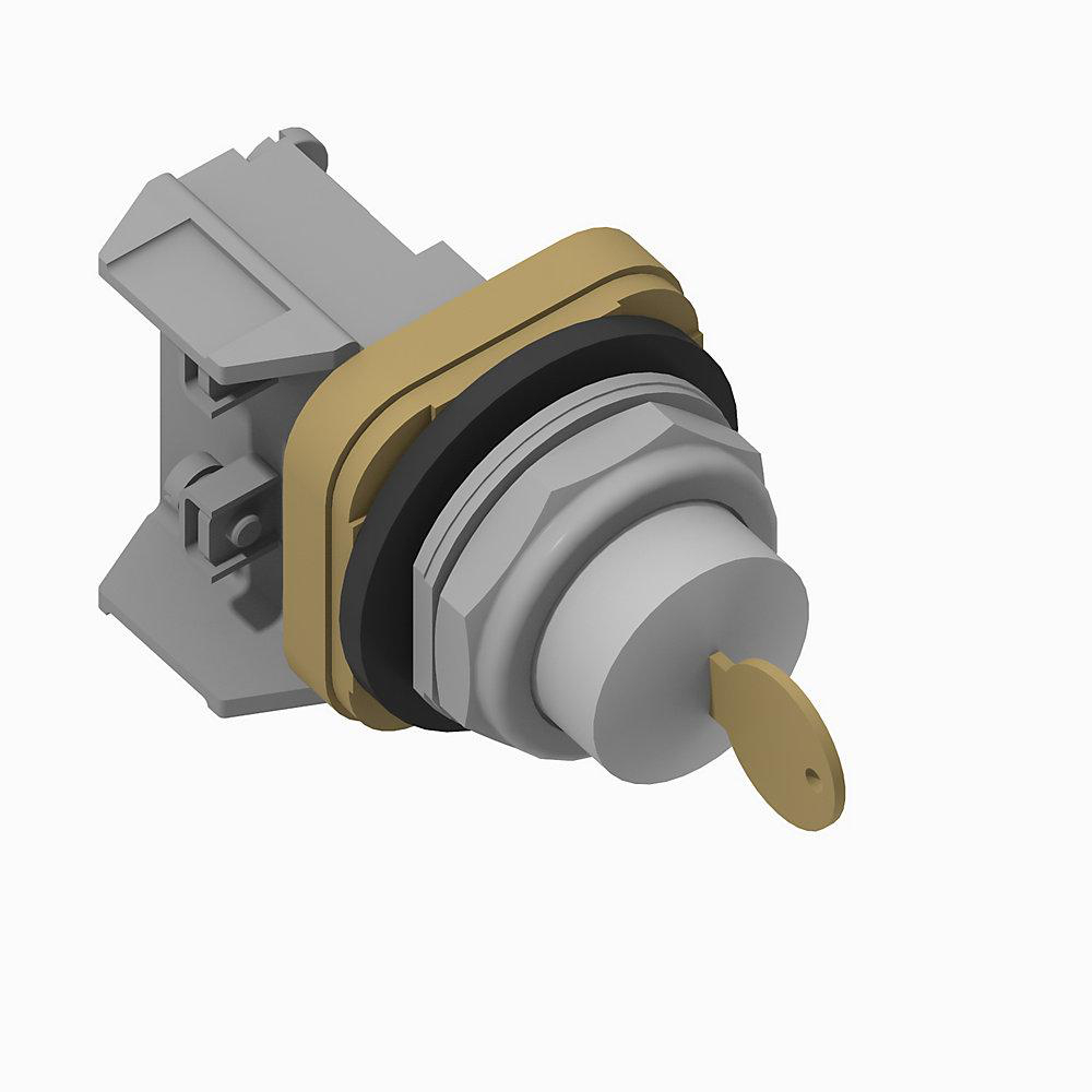 Product image for Pushbutton cylinder lock-IN 1NC dead bolt B standard head E109-key