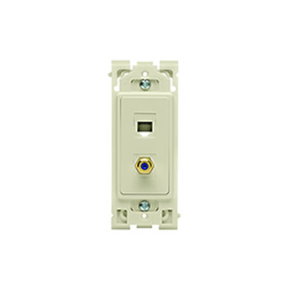Product image for Insert Renu 2port Phone/TV navajo sand quickport