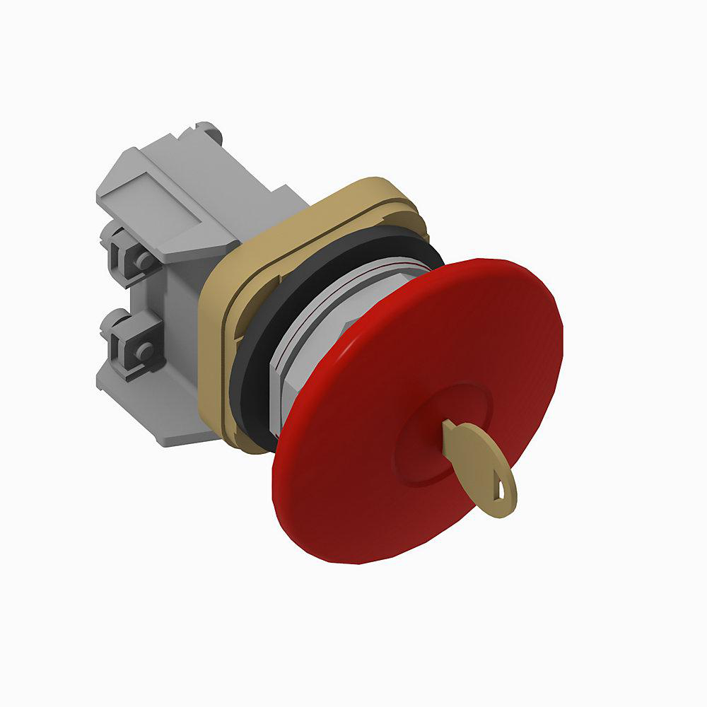Product image for 30 mm Cyl Lock Push-Button 800T PB