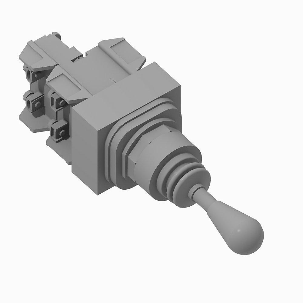 Product image for 30mm Toggle Switch 800T PB
