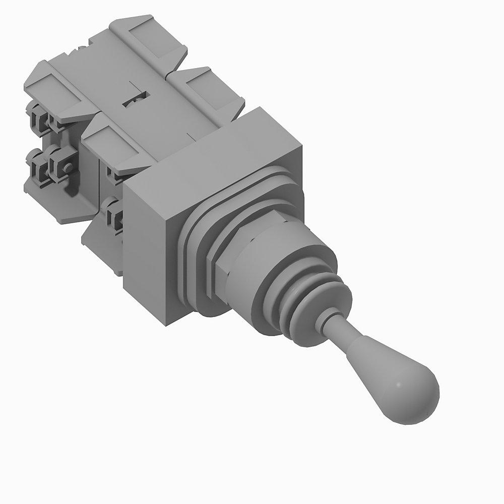 Product image for 30mm Toggle Switch 800T PB