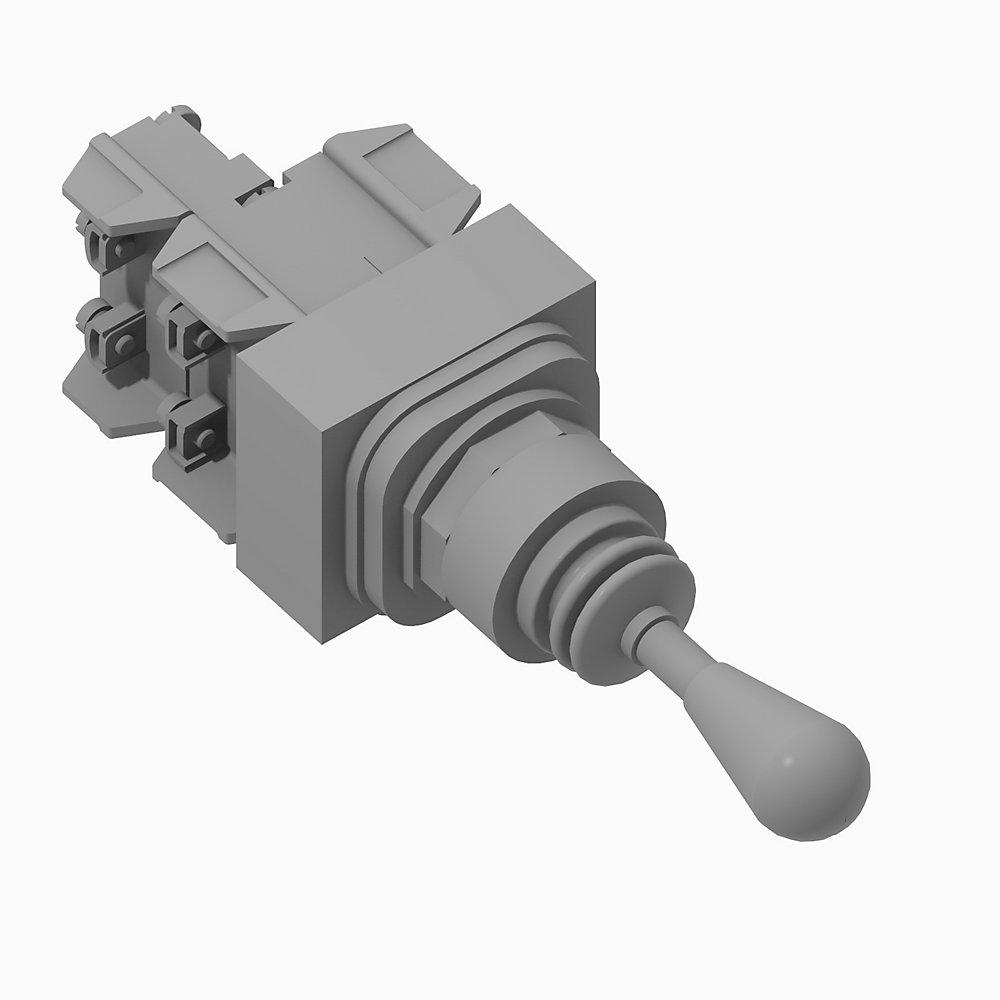 Product image for 30mm Toggle Switch 800T PB